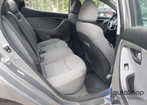 2012 Hyundai Elantra Gls (Ulsan Plant) из США, поврежденный, VIN KMHDH4AE9CU198677